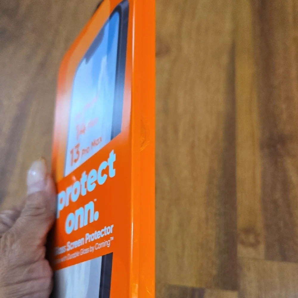 On Running Orange Glass Screen Protector for iPhone 14 Plus and 13 Pro Max NWB